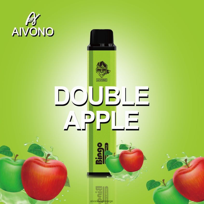 Aivono AIM BINGO 4000 dobbelt eple - 4V8N6H138 Aivono Vape