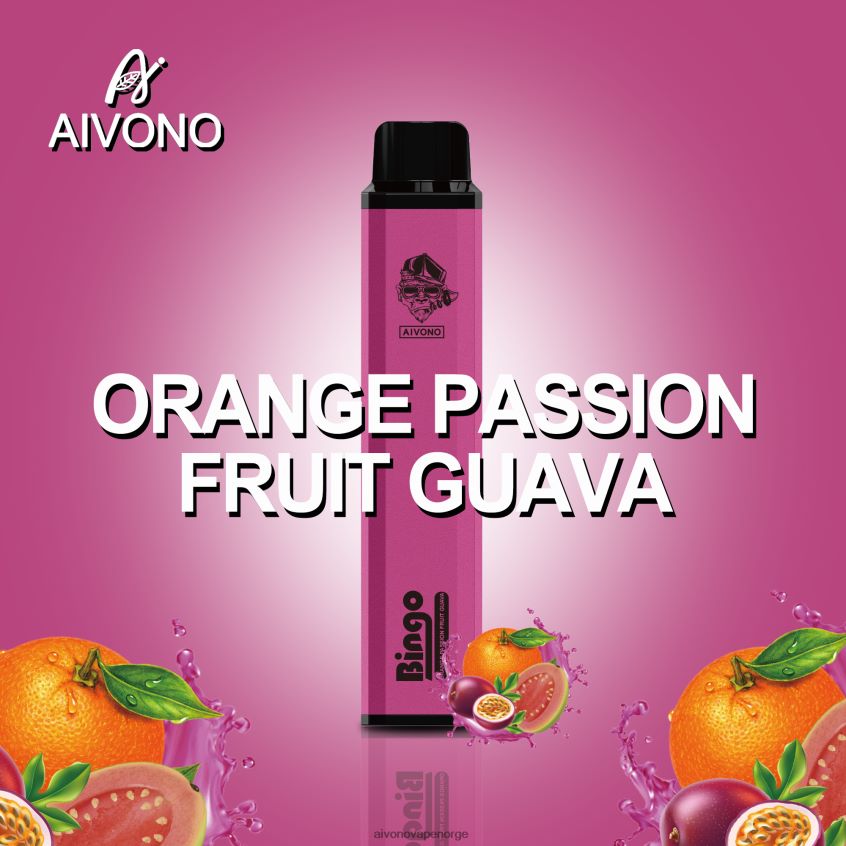 oransje pasjonsfrukt guava