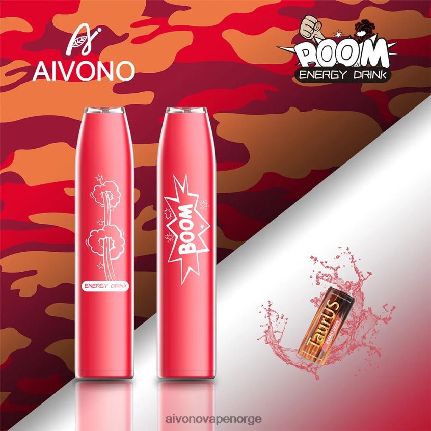 Aivono AIM BOOM 600 energidrikk - 4V8N6H358 Aivono Vape Norge