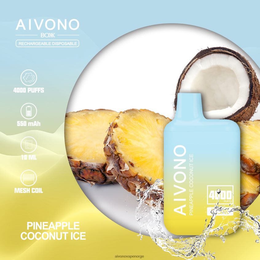 Aivono AIM BOXX 4000 ananas kokos is - 4V8N6H222 Aivono Vape