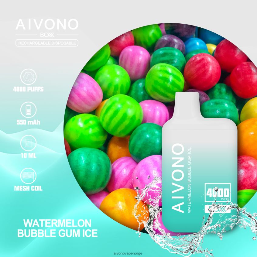 vannmelon tyggegummi er