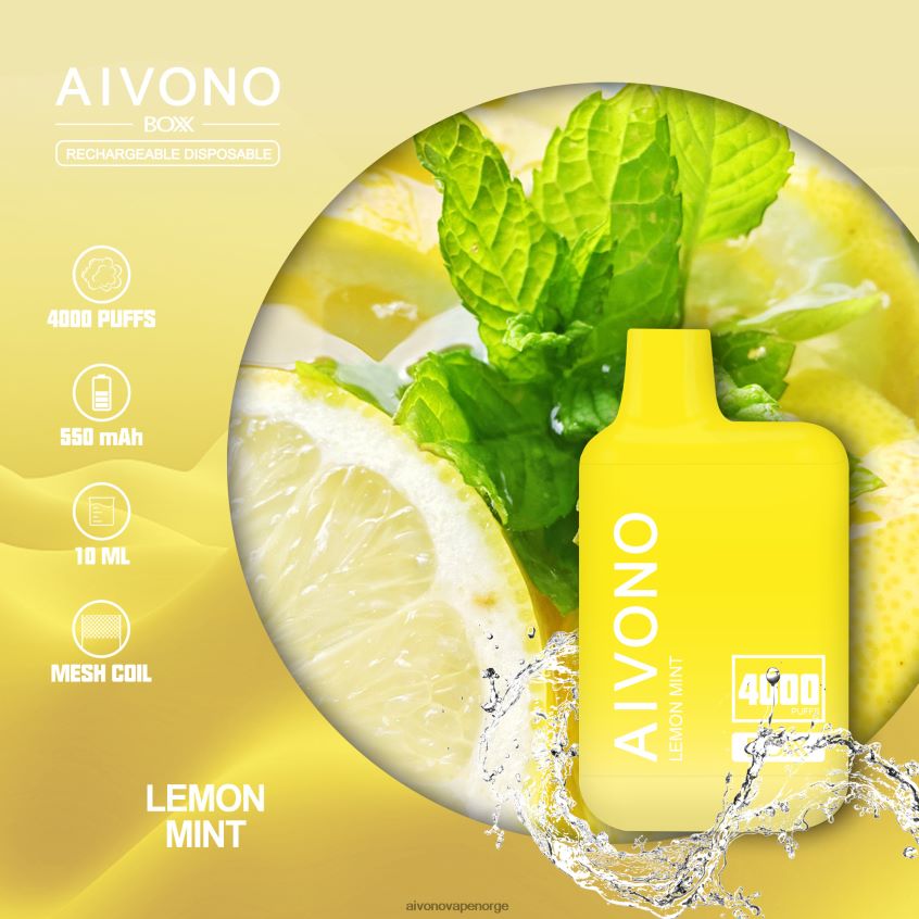 Aivono AIM BOXX 4000 sitron mynte - 4V8N6H230 Aivono Vape Reddit
