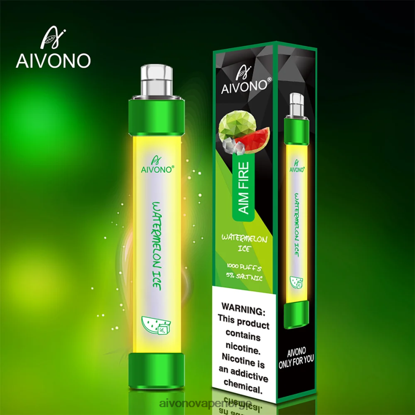 Aivono AIM FIRE 1000 vannmelon is - 4V8N6H333 Aivono Vape