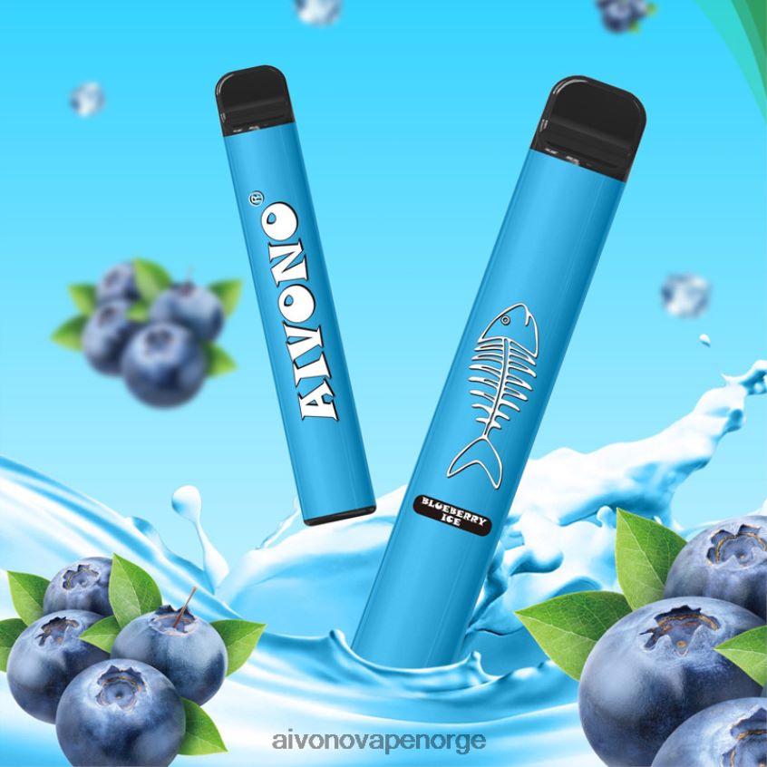 Aivono AIM FISHBONE 600 blåbæris - 4V8N6H279 Aivono Vape
