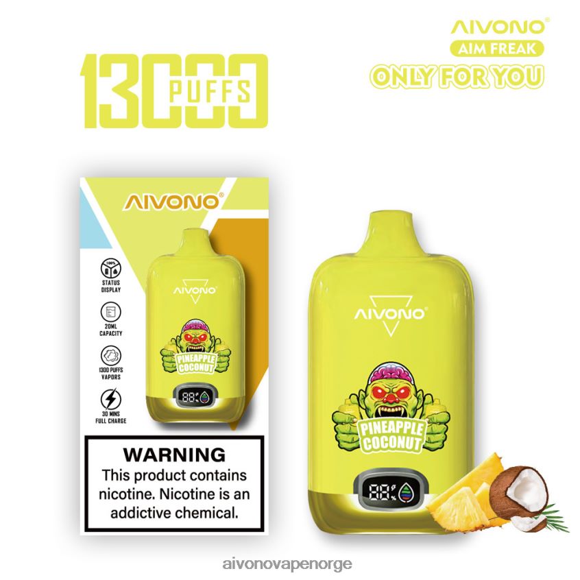 Aivono AIM FREAK 13000 ananas kokos - 4V8N6H248 Aivono Vape Reddit