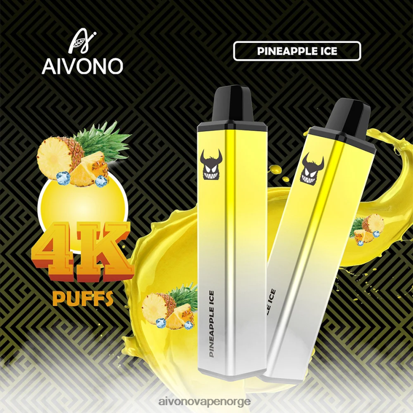 Aivono AIM FREAK 4000 ananas is - 4V8N6H255 Aivono Vape
