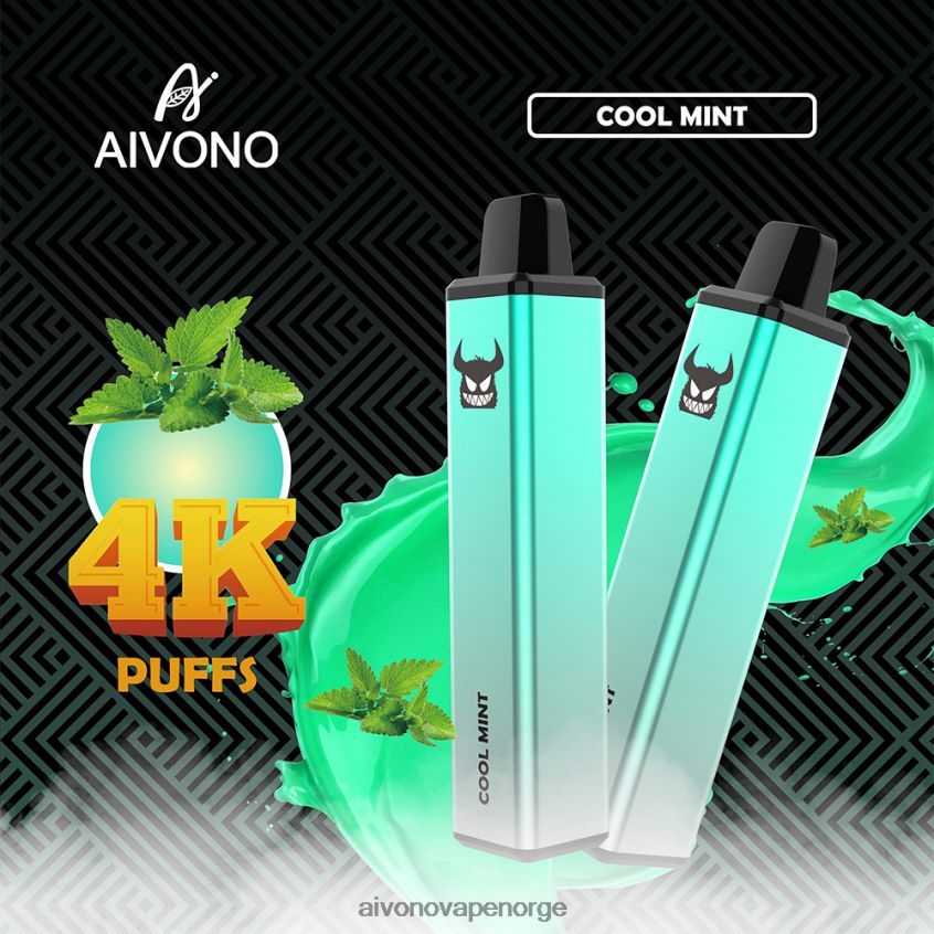 Aivono AIM FREAK 4000 kjølig mynte - 4V8N6H254 Aivono Vape Reddit