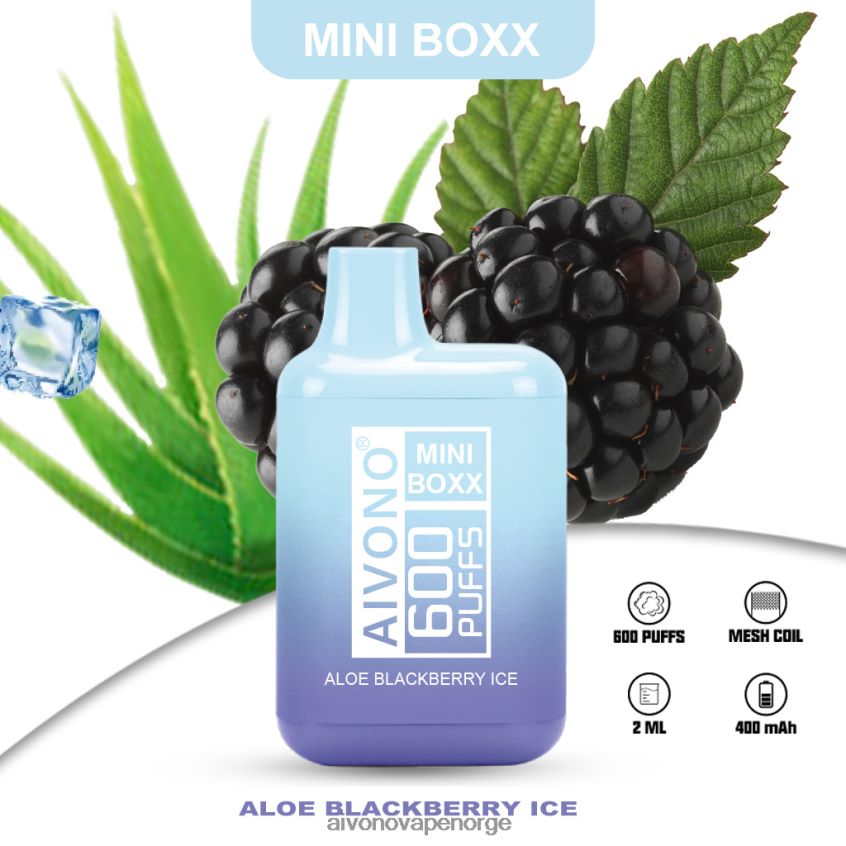 Aivono AIM MINI BOXX 600 aloe gjeldende is - 4V8N6H240 Aivono Vape