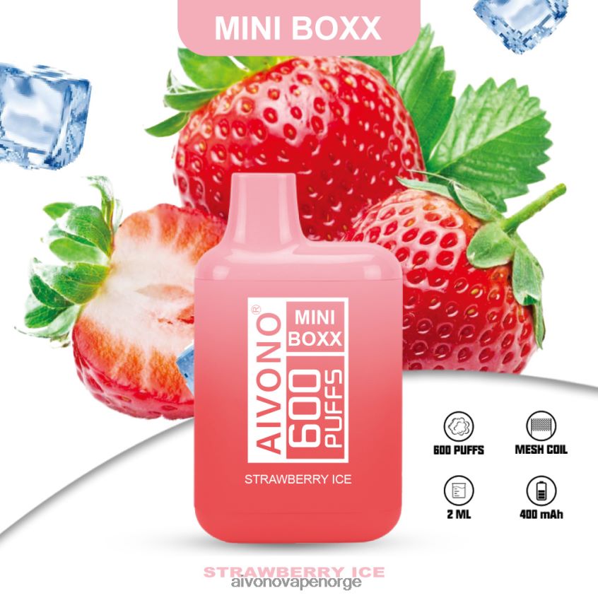 Aivono AIM MINI BOXX 600 jordbæris - 4V8N6H236 Aivono Vape Reddit