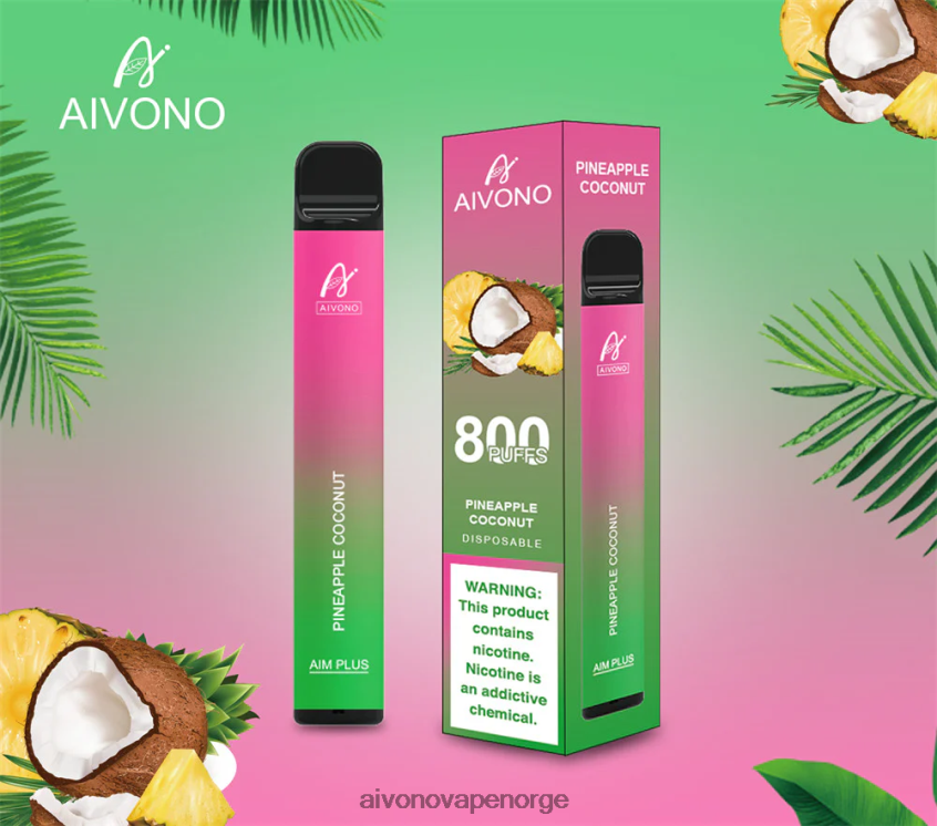 Aivono AIM PLUS 800 ananas kokos - 4V8N6H200 Aivono Vape Reddit