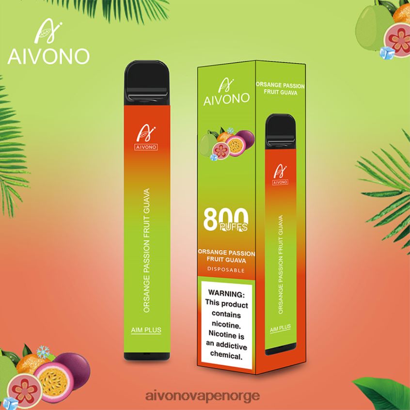 oransje pasjonsfrukt guava