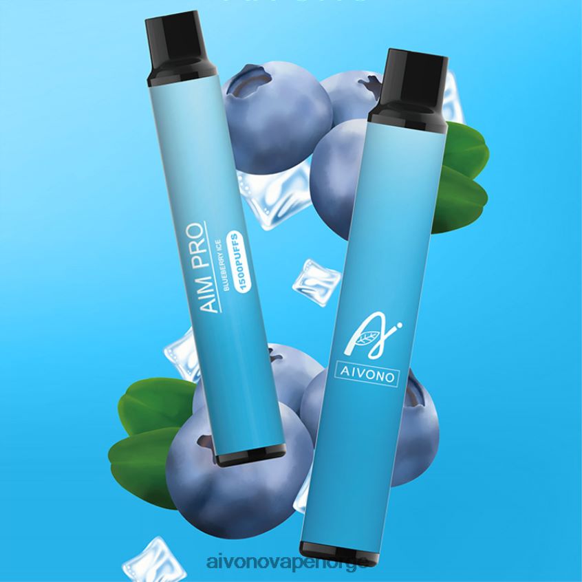 Aivono AIM PRO 1500 blåbæris - 4V8N6H163 Aivono Vape Norge