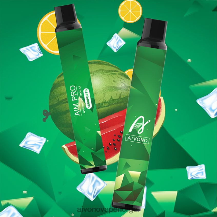 Aivono AIM PRO 1500 vannmelon sitronis - 4V8N6H166 Aivono Vape Norge