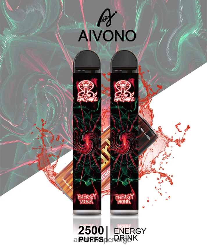 Aivono AIM SNAKE 2500 energidrikk - 4V8N6H305 Aivono Vape Reddit