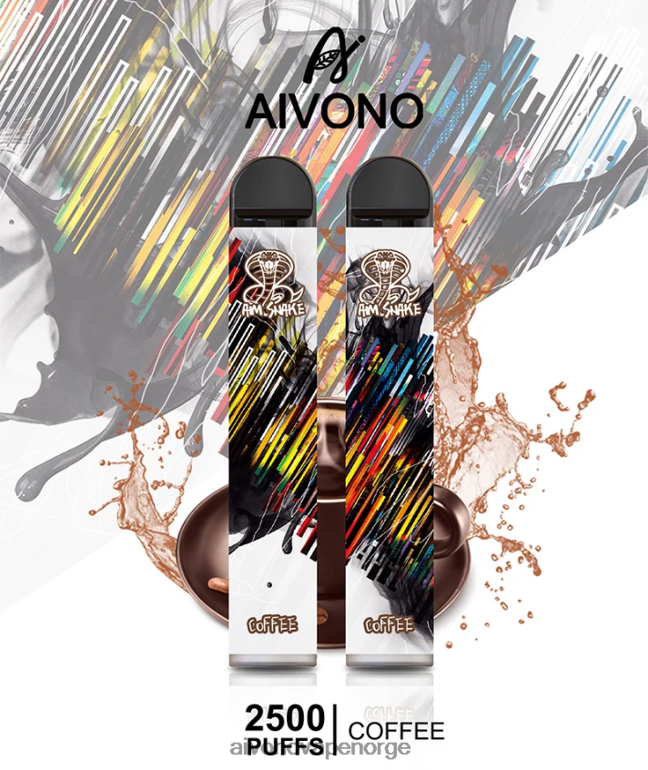 Aivono AIM SNAKE 2500 kaffe - 4V8N6H300 Aivono Vape
