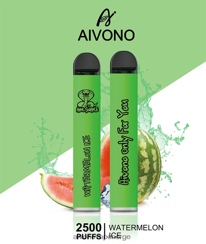 Aivono AIM SNAKE 2500 vannmelon is - 4V8N6H321 Aivono Vape
