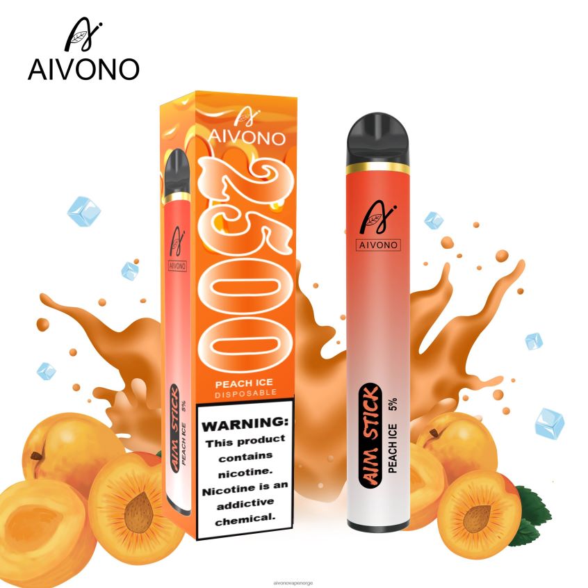 Aivono AIM STICK 2500 fersken is - 4V8N6H144 Aivono Vape