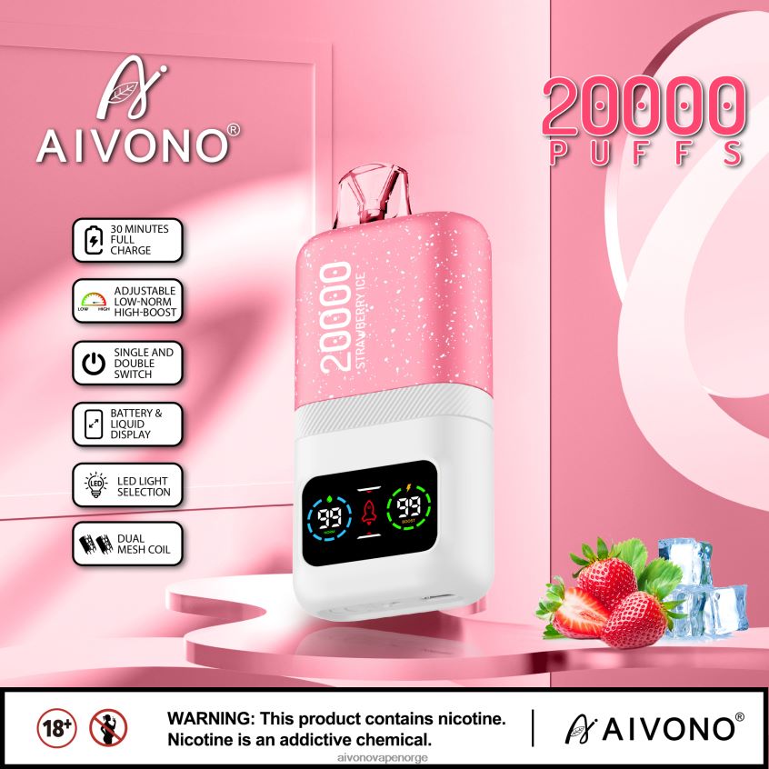Aivono AIM magic 20 000 jordbæris - 4V8N6H74 Aivono Vape Reddit