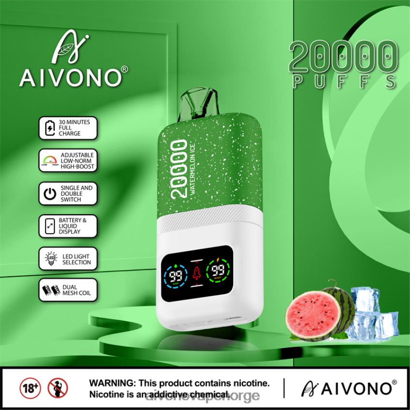 Aivono AIM magic 20 000 vannmelon is - 4V8N6H75 Aivono Vape