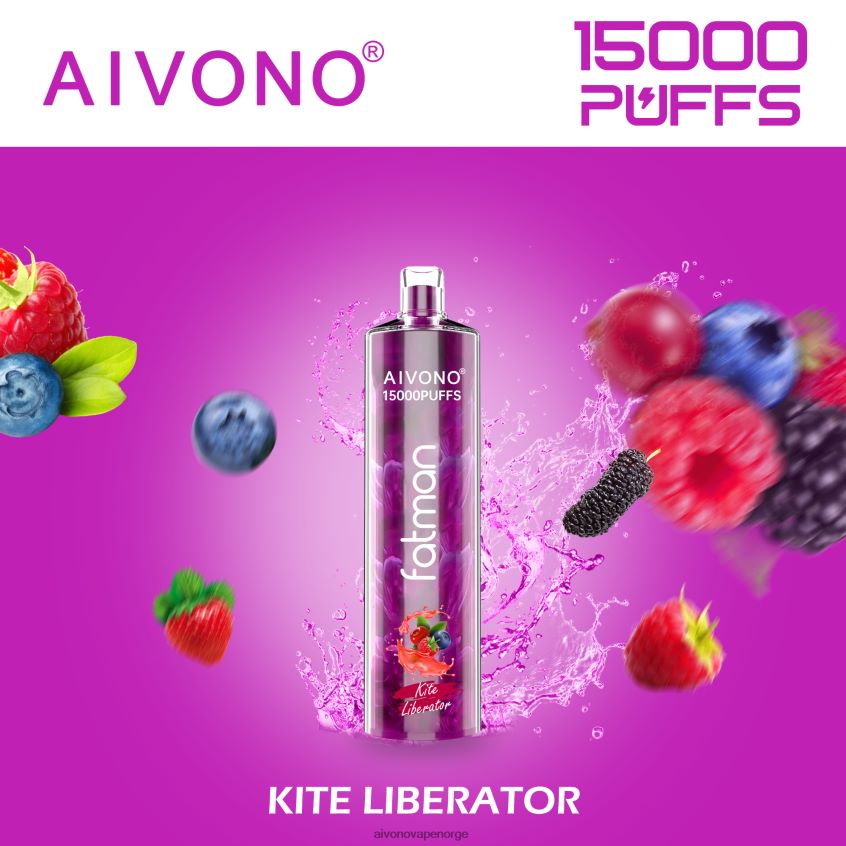 Aivono FATMAN 15 000 dragefrigjører - 4V8N6H13 Aivono Vape Norge