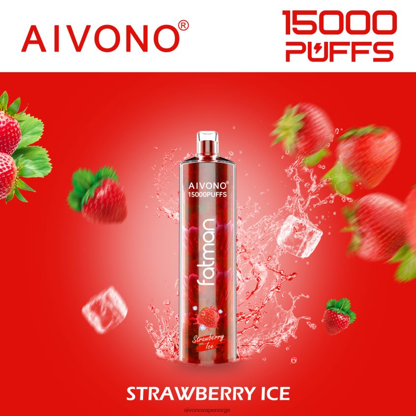 Aivono FATMAN 15 000 jordbæris - 4V8N6H11 Aivono Vape Reddit