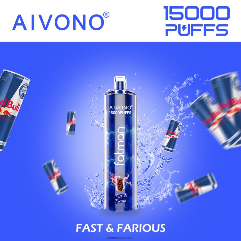 Aivono FATMAN 15 000 rask og rasende - 4V8N6H18 Aivono Vape