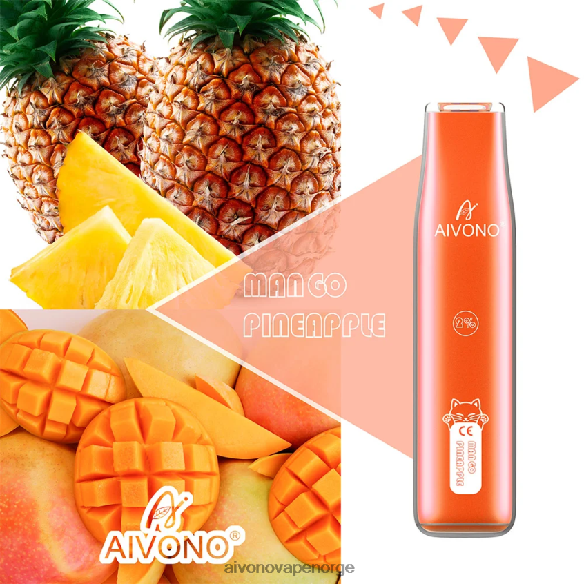 Aivono AIM CAT 400 mango ananas - 4V8N6H340 Aivono Vape Norge