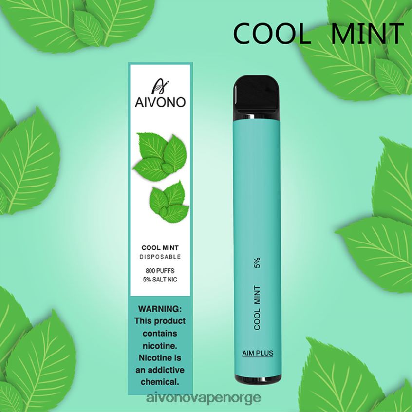 Aivono AIM PLUS 800 kjølig mynte - 4V8N6H177 Aivono Vape