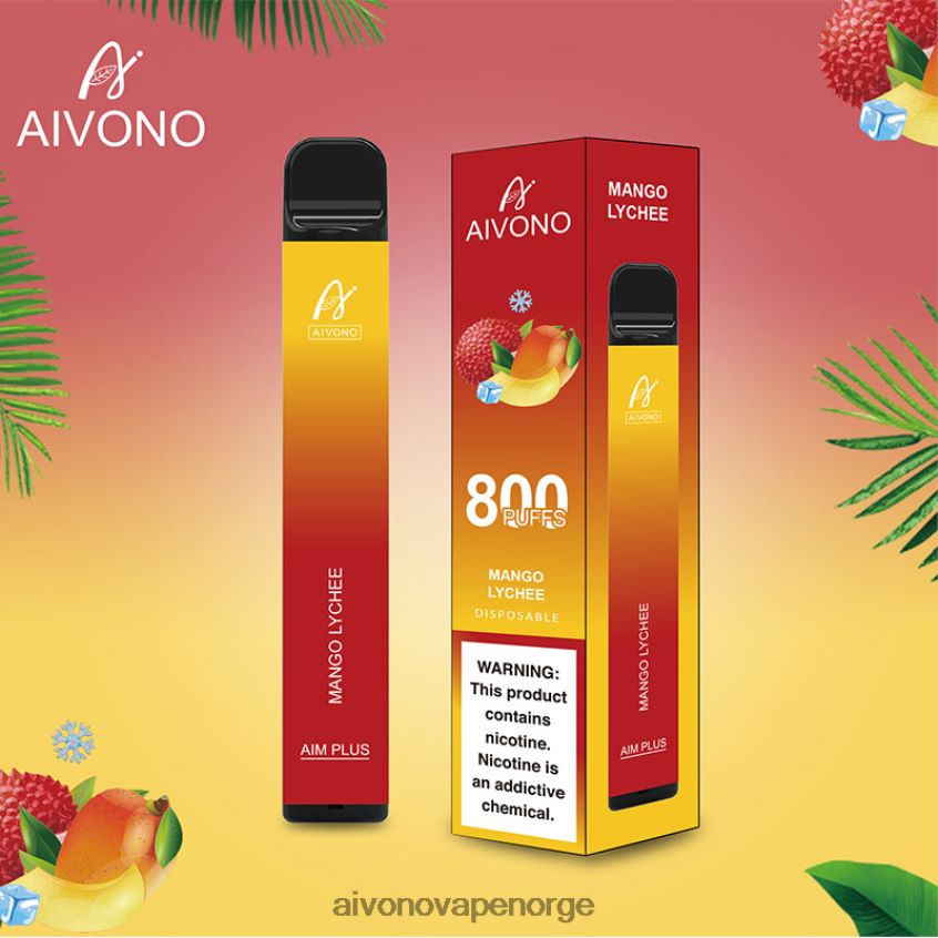 Aivono AIM PLUS 800 mango litchi - 4V8N6H185 Aivono Vape Reddit