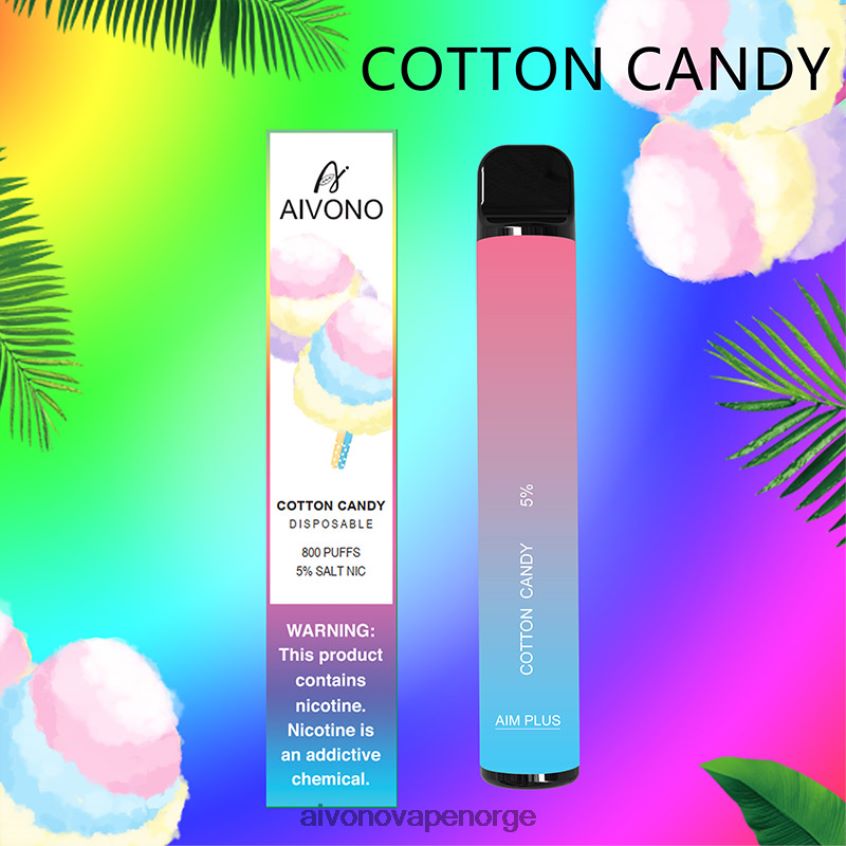 Aivono AIM PLUS 800 sukkerspinn - 4V8N6H178 Aivono Vape Norge